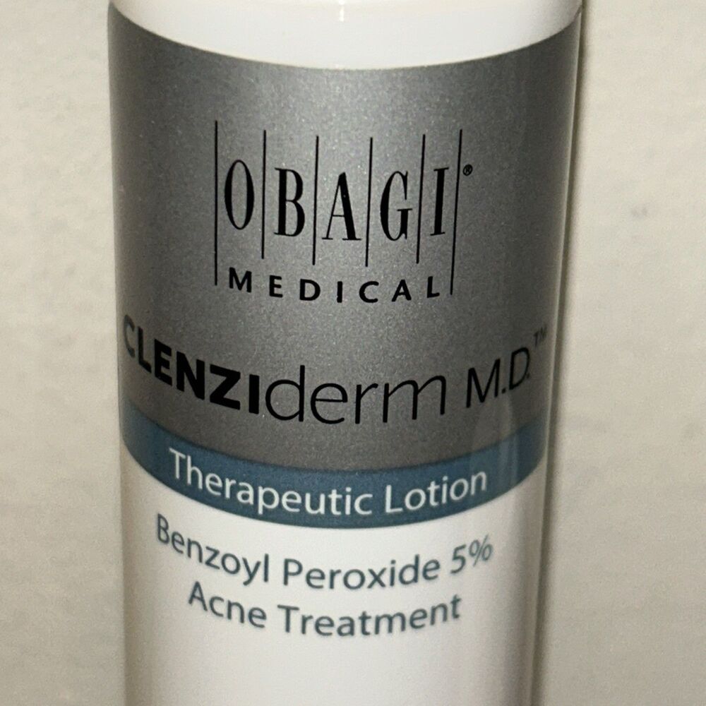 Obagi Clenziderm BPO 5% MD Therapeutic Acne Treatment Lotion 1.6 Oz Exp. 12/2027 - Picture 3 of 13